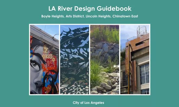 The purpose of the LA River Design Guidebook is to highlight desirable, river-sensitive or “riverly” design characteristics for features that will be built, rehabilitated or redeveloped on private property and in the public realm along and near the LA River.  This guidebooks aspires to inform the public at-large of the design opportunities to enhance access, develop diverse recreation opportunities and create a distinct river identity.  The LA River Design Guidebook provides 72 design recommendations that h